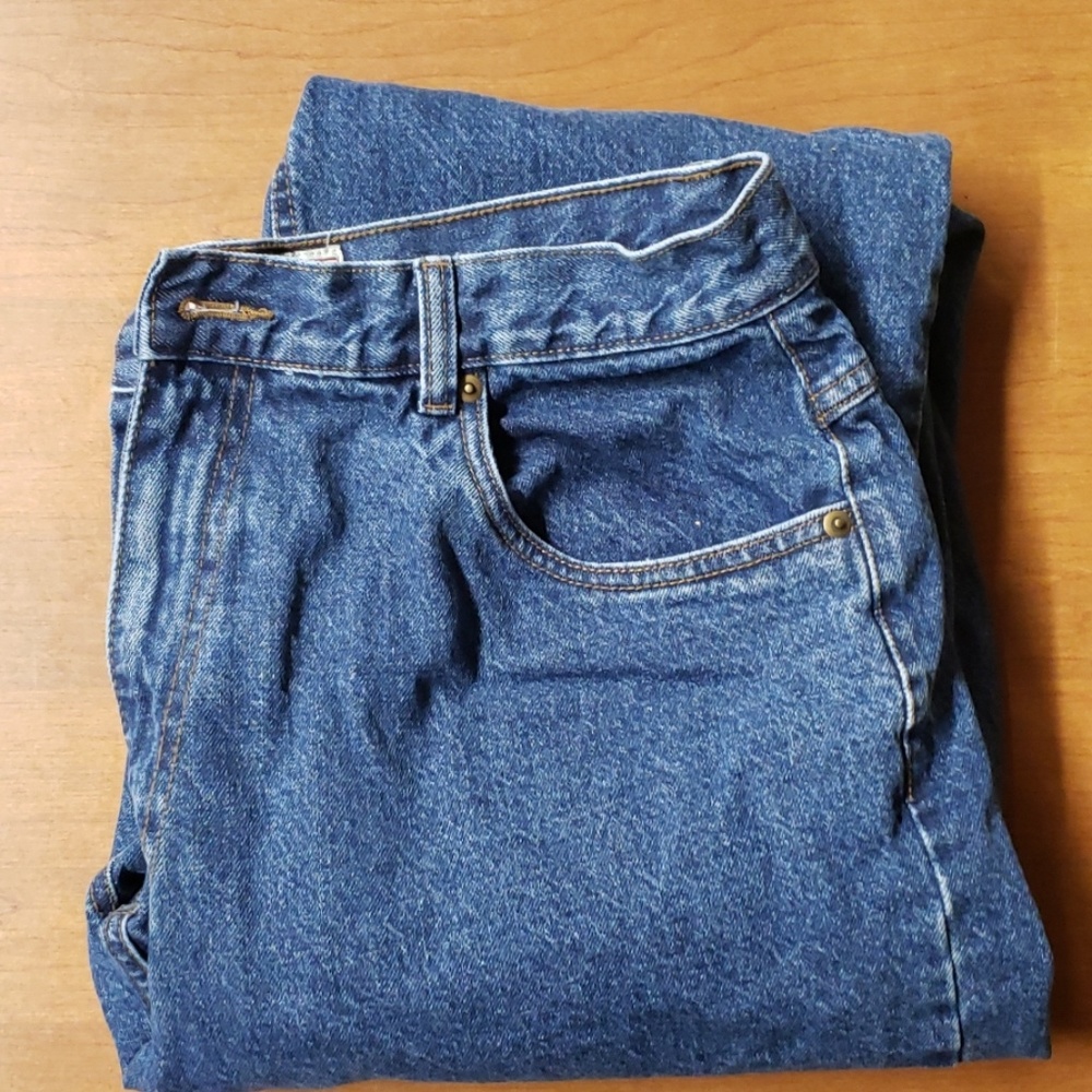 Flannel lined jeans